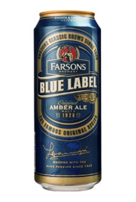 Picture of BLUE LABEL 440ML CANS